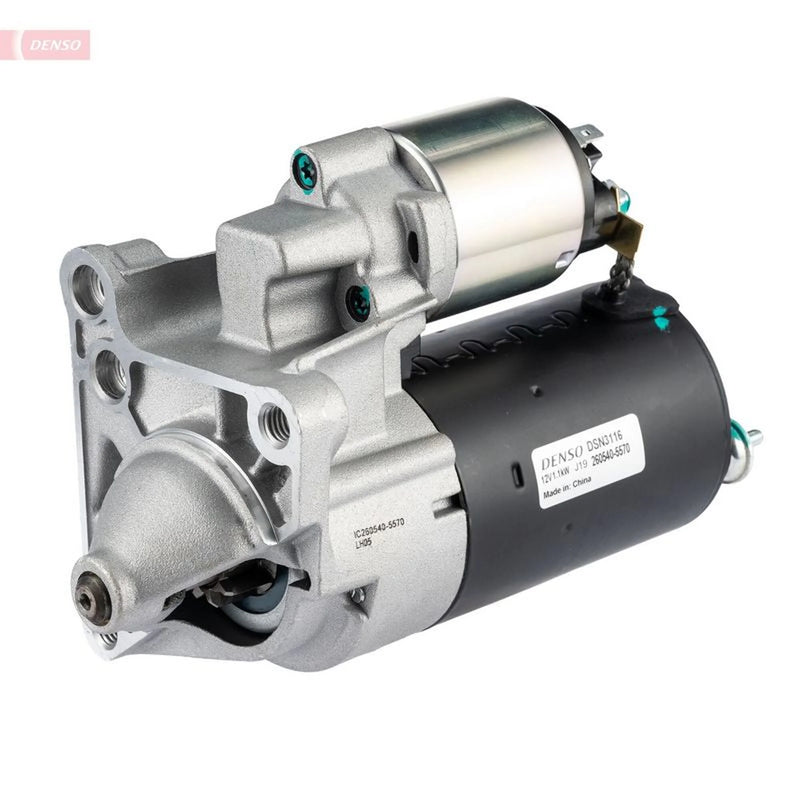 Denso Starter Motor 12V 1.1kW 9 Teeth DSN3116