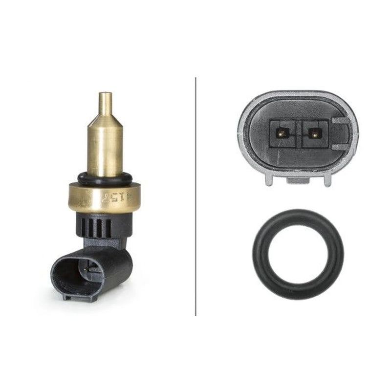Hella Coolant Temperature Sensor Upper 6PT 358 058-191
