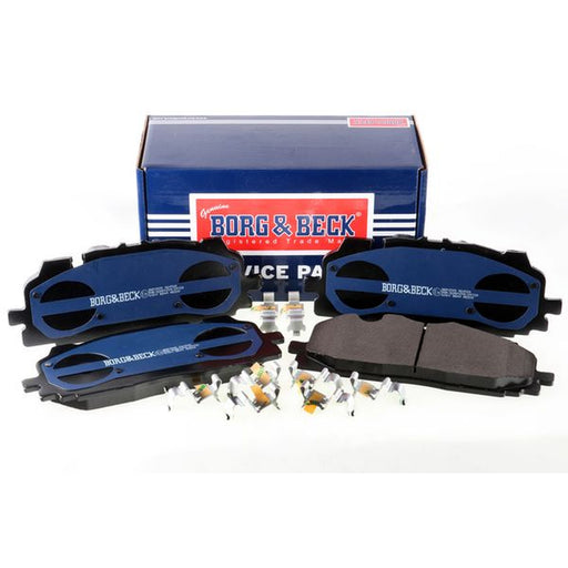 Borg & Beck 4 x Front Brake Pad Set BBP2595