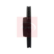 Apec 2 x Vented Front Brake Discs DSK2257
