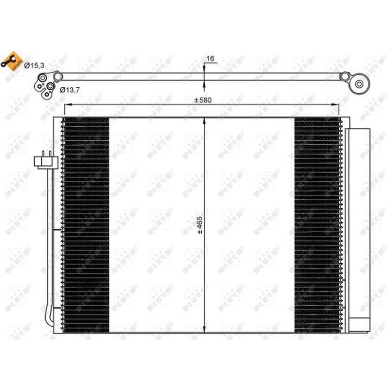 NRF Air Conditioning Condenser 35906