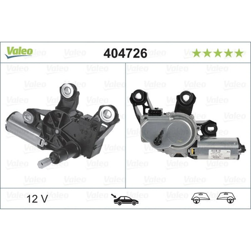 Valeo Front/Rear Wiper Motor Rear 404726