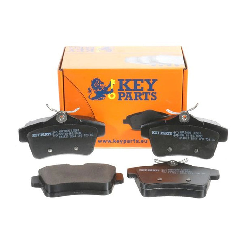 Key Parts 4 x Rear Brake Pad Set KBP2095