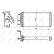 NRF Heater Matrix Core Heat Exchanger 54268