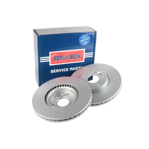 Borg & Beck 2 x Vented Front Brake Discs BBD4567