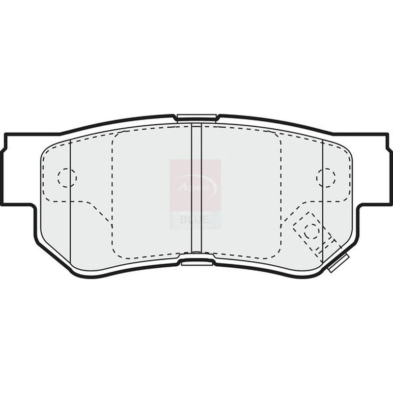 Apec Rear Brake Pad Set PD3307