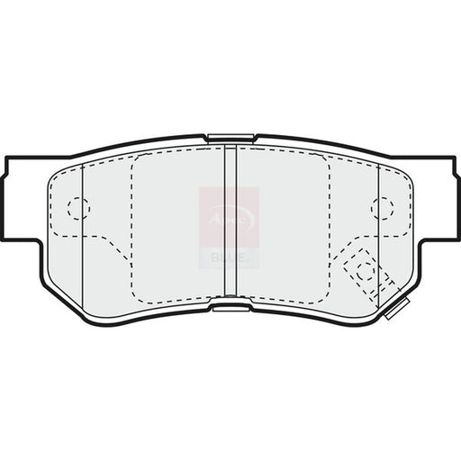 Apec Rear Brake Pad Set PD3307