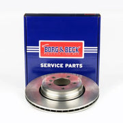 Borg & Beck 2 x Vented Rear Brake Discs BBD5768S