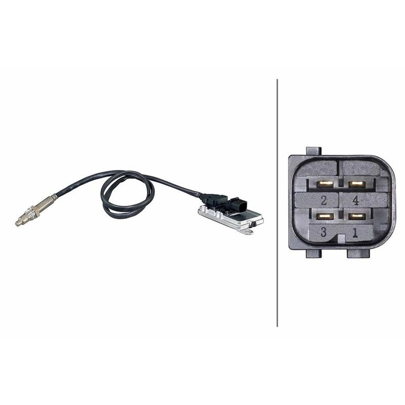 Hella NOx Nitrogen Oxide Sensor Exhaust Pin 6PN 358 186-421