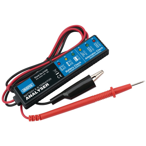 Draper 12V Battery and Alternator Analyser MPN 1176-B