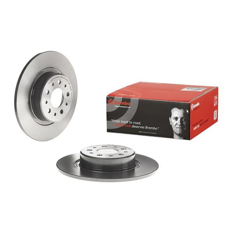 Brembo 2 x Solid Rear Brake Discs 08.7861.11