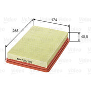 Valeo Engine Air Filter 585269