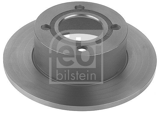 Febi 2 x Brake Disc Set Solid Rear