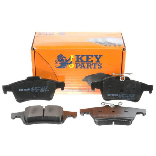 Key Parts 4 x Rear Brake Pad Set KBP1943