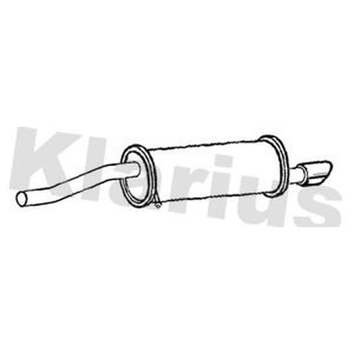 Klarius Box With Tail Pipe Rear FE1546Q