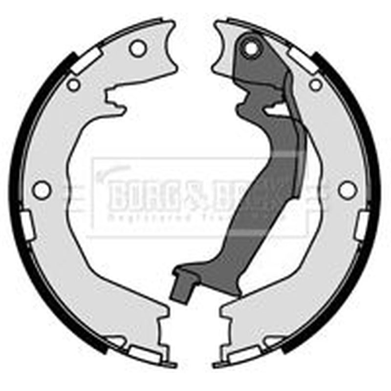 Borg & Beck Parking Brake Shoe Set BBS6420