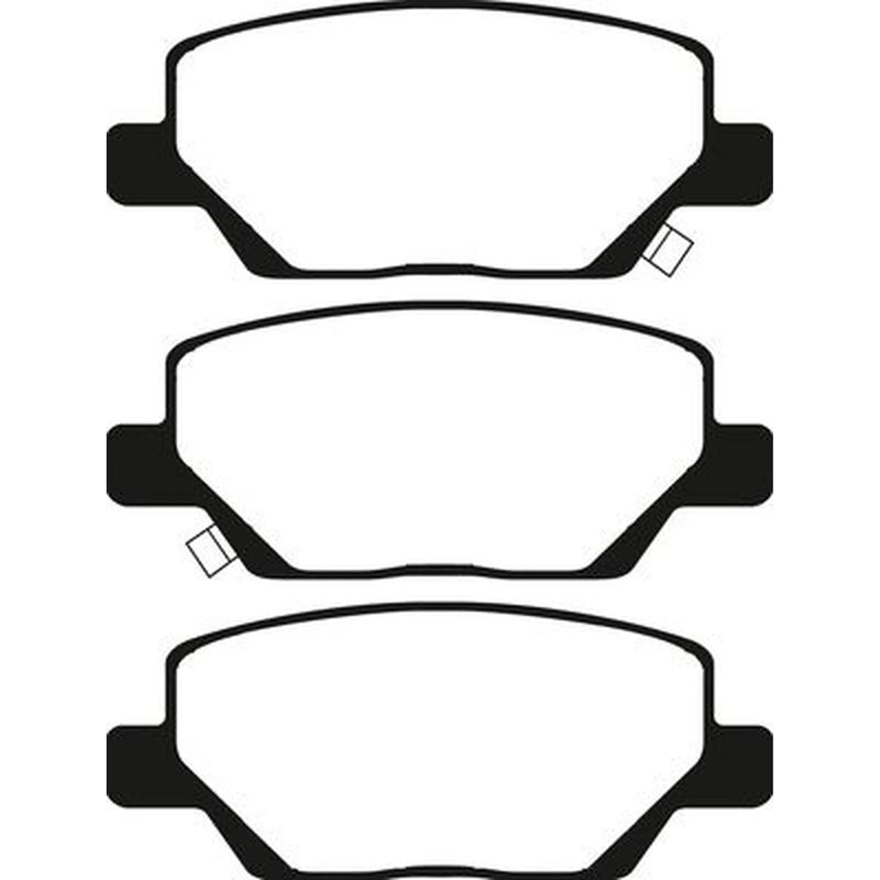 Abtex Rear Brake Pad Set PLU2301