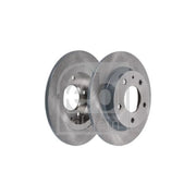 Febi 2 x Solid Rear Brake Discs 108433