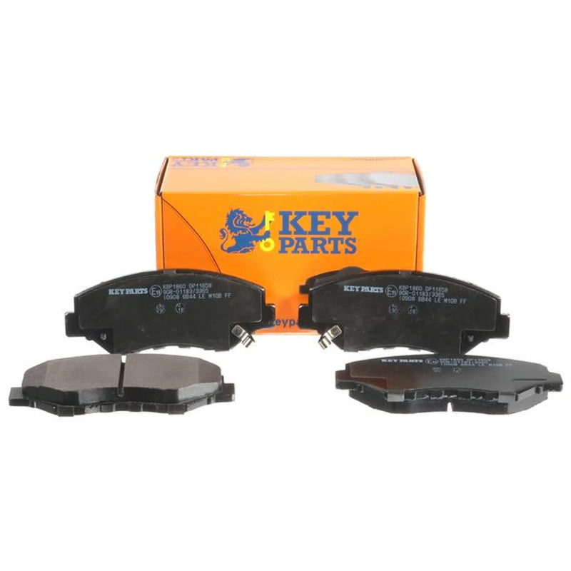 Key Parts 4 x Front Brake Pad Set KBP1860