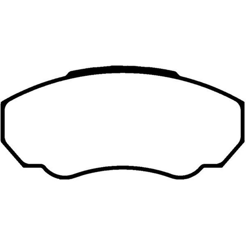 Abtex Front Brake Pad Set PLU3914