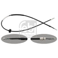 Febi Handbrake Cable Left Rear 48304