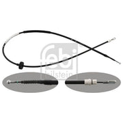 Febi Handbrake Cable Left Rear 48304