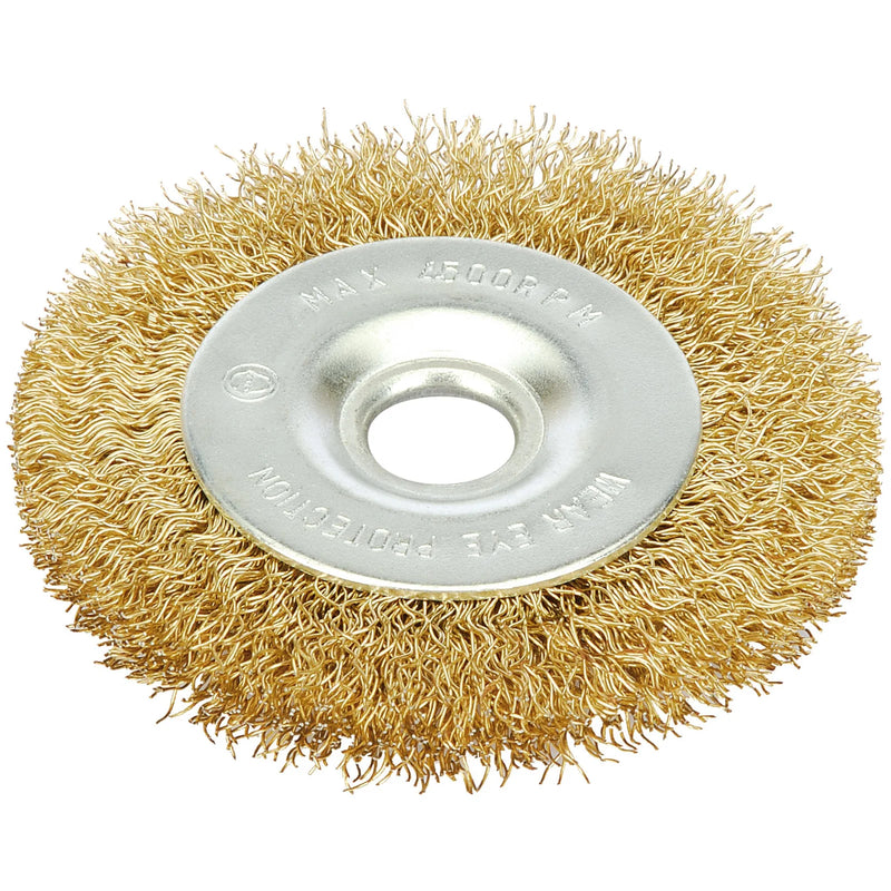 Draper Wire Brush 6 x 75mm Crimped Steel