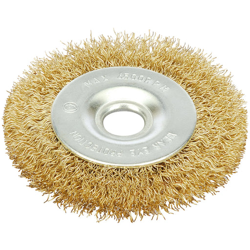 Draper Wire Brush 6 x 75mm Crimped Steel