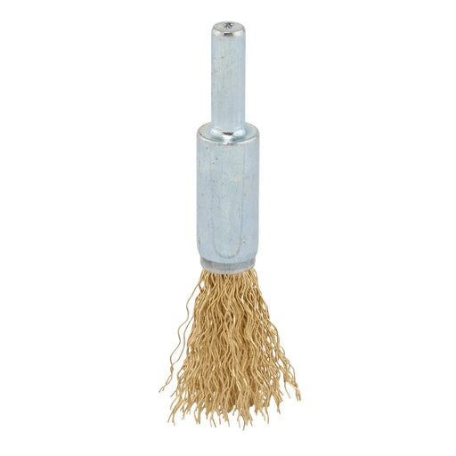 Draper Crimped Decarb Brush 13mm Brassed Steel WBCS5