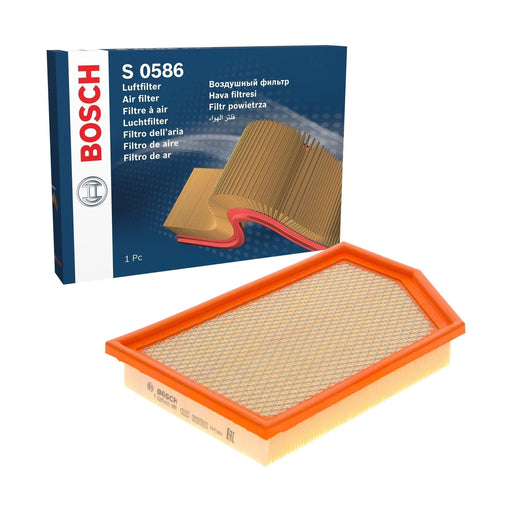 Genuine Bosch Car Air Filter S0586 Fits Jeep Cherokee Crd - 2.2 - 15-18 F0264005 Bosch  - Town Parts