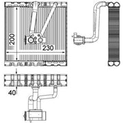 Mahle Air Conditioning Evaporator AE 93 000P