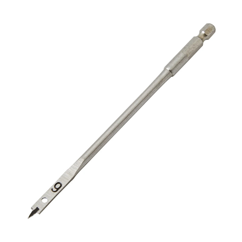 Draper Flat Wood Drill Bit, 6 x 152mm - Multi-Pack Options