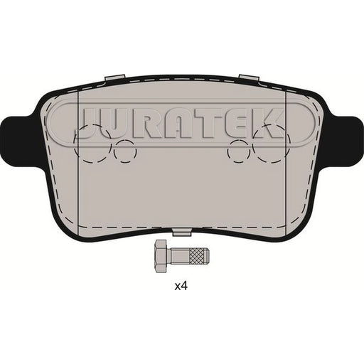 Juratek Rear Brake Pad Set JCP039