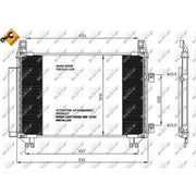 NRF Air Conditioning Condenser 35653