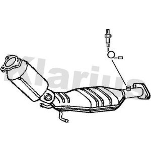Klarius Catalyst Type Approved With Pipe 322300