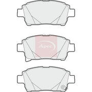 Apec Front Brake Pad Set PAD1825