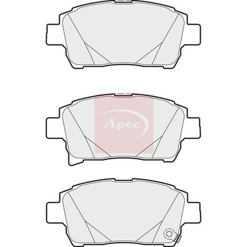 Apec Front Brake Pad Set PAD1825