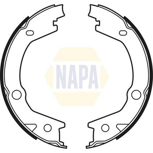NAPA Parking Brake Shoe Set NBS5045