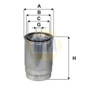 NAPA Fuel Filter Element NFF2248