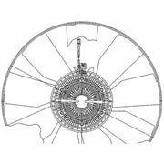 Mahle Engine Cooling Fan CFF 488 000P