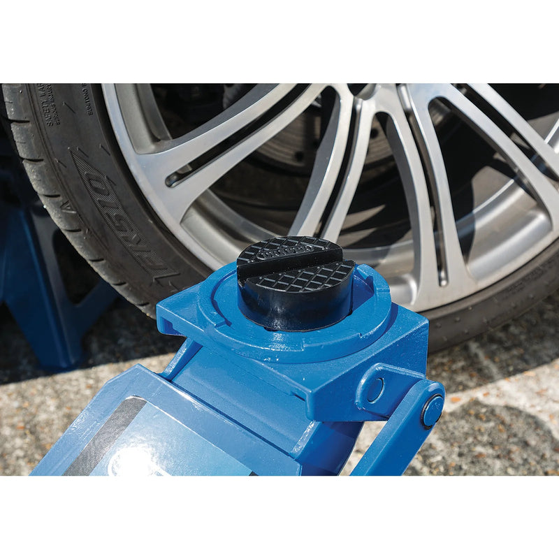 Draper Trolley Jack Rubber Pad, Large - 65mm Saddle Diameter