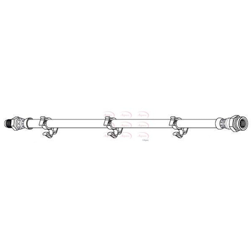 Apec Brake Hydraulic Hose Line Front HOS4454