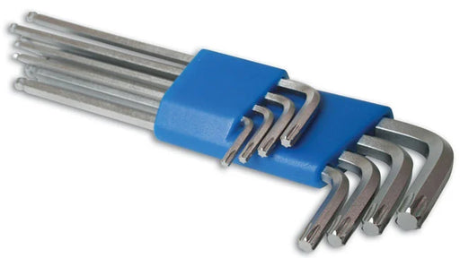 Laser Tools Ball-Ended Hex & Star Key Set 8pc - PL