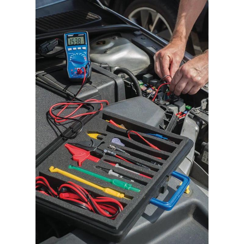 Draper Automotive Digital Multimeter DMM300 with Backlit LCD