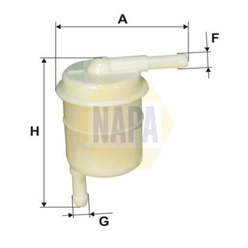 NAPA Fuel Filter Element NFF2207
