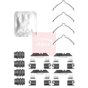 Apec Brake Pad Accessory Fitting Kit Rear KIT1624