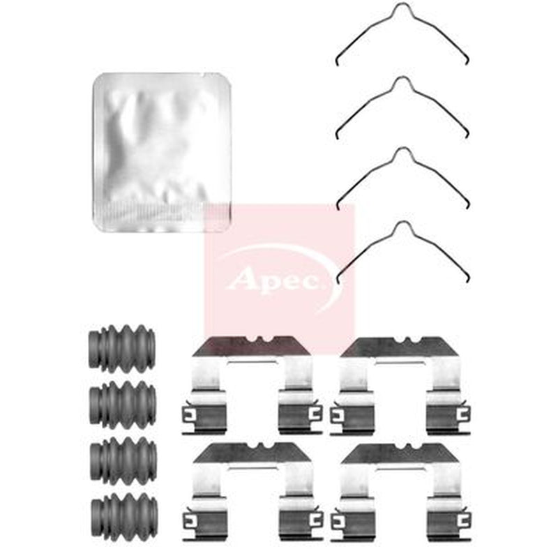 Apec Brake Pad Accessory Fitting Kit Rear KIT1624