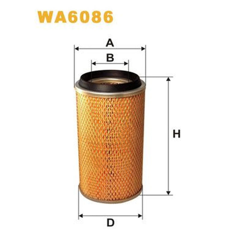 WIX Engine Air Filter WA6086