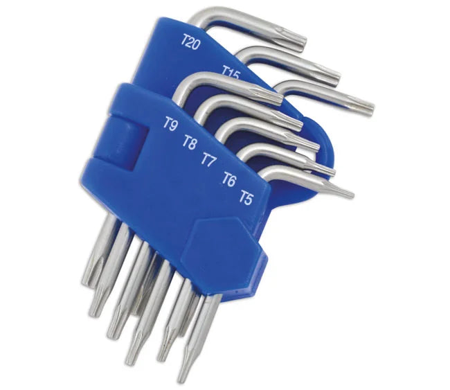 Laser Tools Tamperproof Star Key Set 8pc - PL