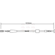 Apec Handbrake Cable Left Rear CAB1243